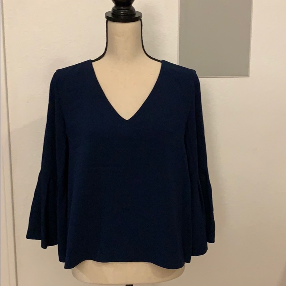 Club Monaco crepe top